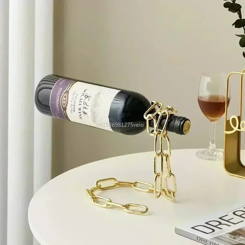 Rack de vinho elegante - Suspensão mágica