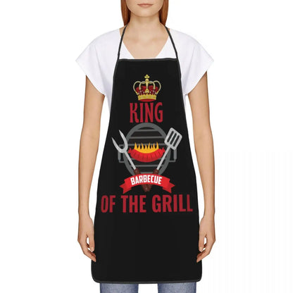 Avental mestre king of the grill para churrasco