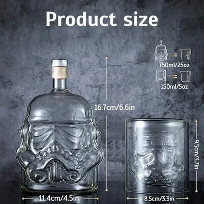 Garrafa 750ml Storm Trooper Helmet Whisky